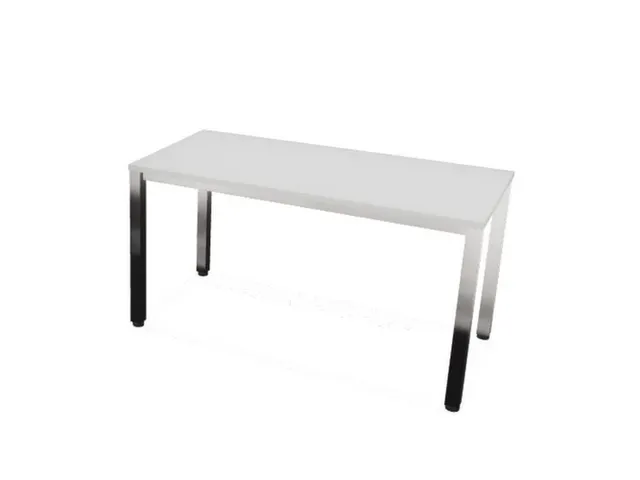 vergadertafel,HxBxD 740x1400x700mm,rechthoekig,MP-lichtgrijs