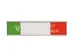Design Schuifbord Aluminium Niet Storen Groen Rood 150x40mm