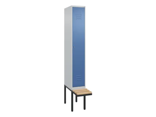 locker voor scheiding van kleding,HxBxD 2120x300x815mm,1vak