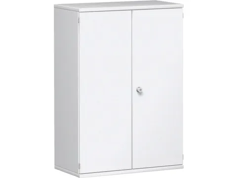 kantoorkast,HxBxD 1150x800x430mm,decor romp wit,decor front wit