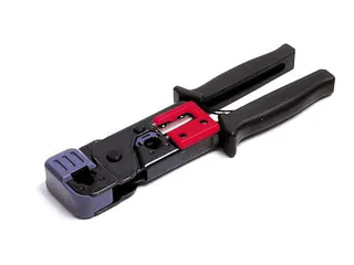 Krimptang met kabelstripper voor RJ45 en RJ11 - 1