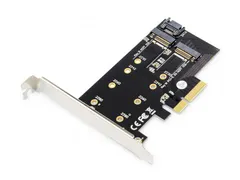 M.2 NGFF/NVMe SSD PCI Express 3.0 (x4) uitbreidingskaart