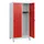 schoollocker,HxBxD 1630x800x500mm,2vak,vak B 400mm,draaigrendel,voeten