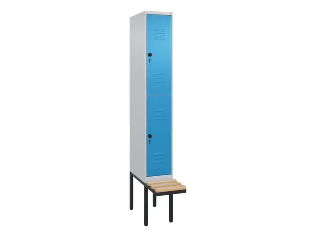 Dubbeldekse dekenkist,HxBxD 2120x300x815mm,1x2vak.,vak B 300mm