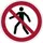 Vloermarkeringssticker Rood Wit Veiligheid 430mm