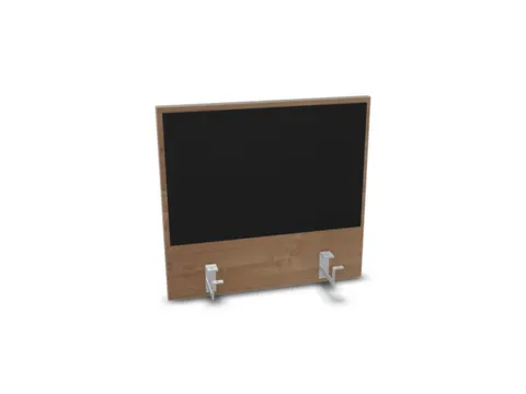 opzetpaneel,v. bureau,aanbouw achter,B 600mm,NT-cherry,BN8033-zwart