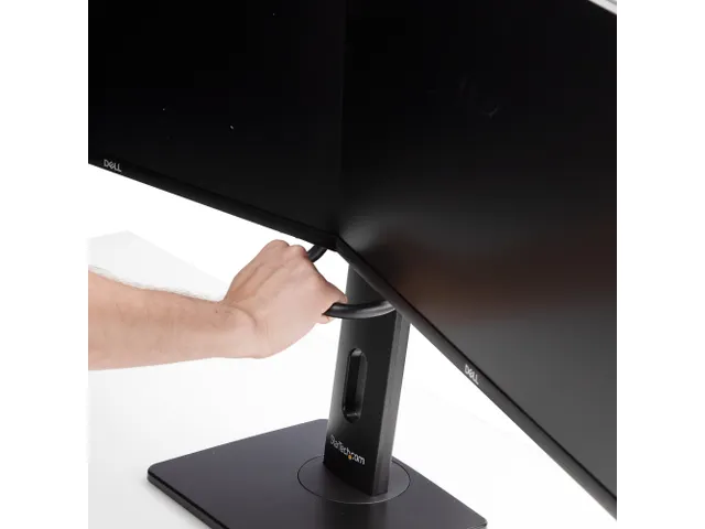 Support de Bureau Crossbar 2 écrans 27 inch