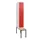 Dubbeldekse dekenkist,HxBxD 1950x300x815mm,1x2vak.,vak B 300mm