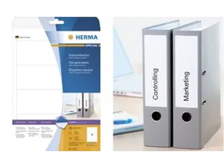 Herma 4291 Rugetiket 192x59 mm Wit permanent klevend 400 stuks - 2