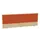 opzetpaneel,v. bureau,aanbouw achter,B 1600mm,NE-esdoorn,BN3012-oranje