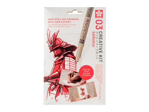 Tekenset Sakura Creative Kit Samurai 6 stuks