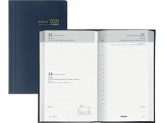agenda Breform Seta 6-talig, blauw, 2026