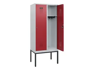 schoollocker,HxBxD 1950x800x500mm,2vak,vak B 400mm,cil.-slot - 1