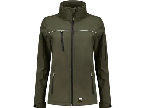 Softshell Tricorp 402009, vert kaki, taille 3XL, la pièce