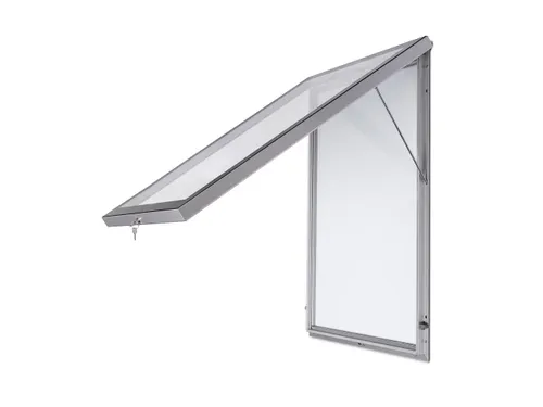 Vergrendelbaar Posterframe Slim Premium Design Outdoor A1 Alu/ Zwart