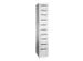 Postsorteerkast 1850x330x500mm 10 Vakken Ral7035 Front Ral7035