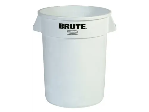 universele container,121l,HxØ 705x557mm,romp PE wit