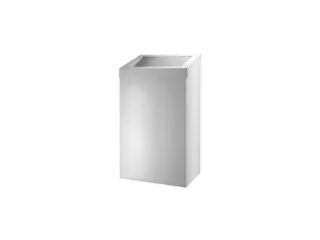 Afvalbak 50 Liter Gesloten Wit - 3