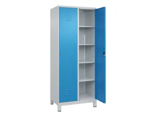 wasgoedverdeelkast,HxBxD 1950x800x500mm,vak B 400mm,cilinderslot - 2