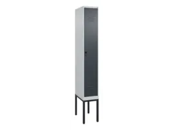 locker voor scheiding van kleding,HxBxD 2120x300x500mm,1vak