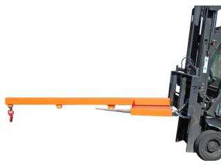 lastarm,draagverm. 5000kg,LxB 2400x600mm,arm star,staal,RAL2000 - 1