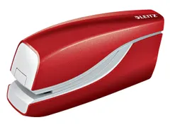 Nietmachine Leitz NeXXt WOW contactloos elektrisch 10 vel rood