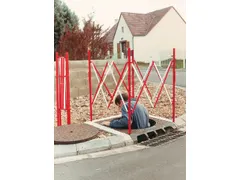 afzethek voor schachten,H 1000mm,staal gelakt