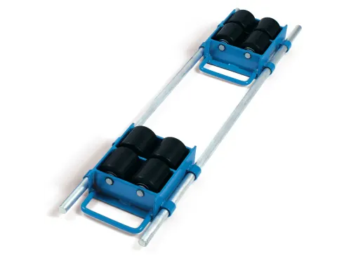 Onderzetrollers 6951 6000kg 250x200mm blauw