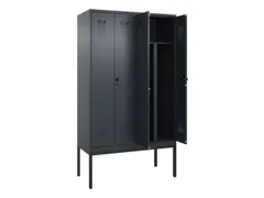 PBM-locker,HxBxD 2120x1200x500mm,4vak,vak B 300mm,draaigrendel