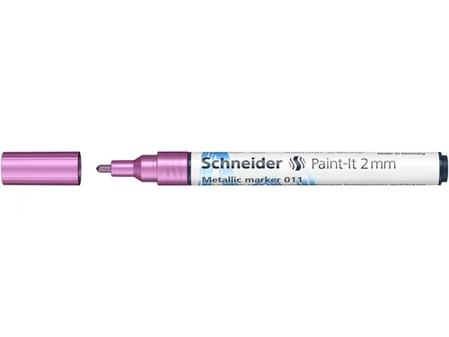 Metallic marker Schneider Paint-It 011 2mm paars metallic