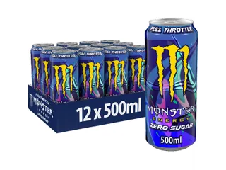 Energiedrank monster full throttle suikervrij 500ml - 3