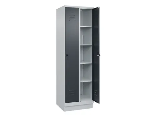 wasgoedverdeelkast,HxBxD 1950x600x500mm,vak B 300mm,draaigrendel