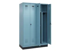 PBM-locker,HxBxD 1950x1200x500mm,4vak,vak B 300mm,draaigrendel