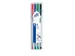 Fineliner Staedtler Triplus 334 assorti 0.3mm 4 stuks