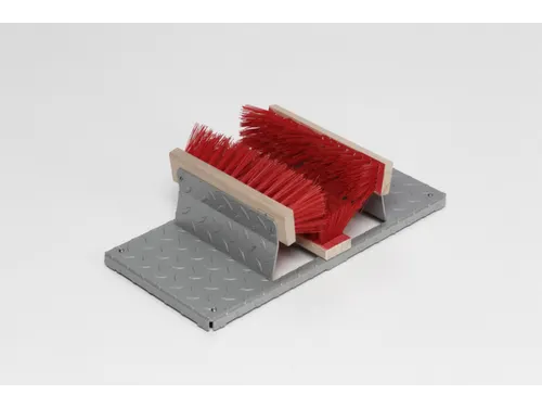 schoenreiniger,v. binnen,HxBxD 170x590x290mm,romp vuurverzinkt