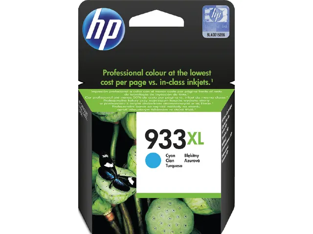 Inktcartridge HP CN054AE 933XL blauw hc
