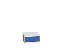 ladekast HxBxD 250x525x550mm 1lade romp RAL7035 front RAL5010