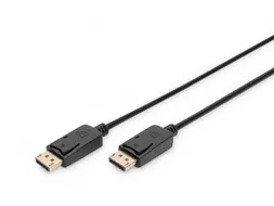 DisplayPort-aansluitkabel type DP M/M 3m UHD 4K DP 1.2 Zwart