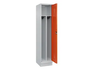 locker voor scheiding van kleding,HxBxD 1950x400x500mm,1vak - 1