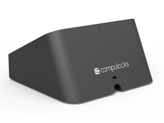 Compulocks 341B105GA8SB, Aluminium, Staal, Zwart