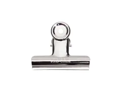 Papierklem MAUL Bulldog 70mm capaciteit 40mm zilver