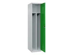 locker voor scheiding van kleding,HxBxD 1850x400x500mm,1vak
