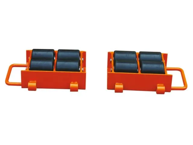 Onderwagen 6000kg Steunplaat Lxb 300x250mm 8 Nylon Wielen Verstelbaar