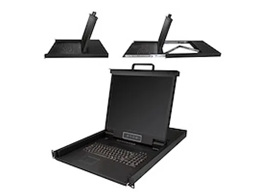 8-Port KVM Console 19 inch LCD Rack 1U USB VGA