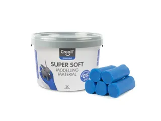 Klei Creall supersoft blauw 1750gram - 2