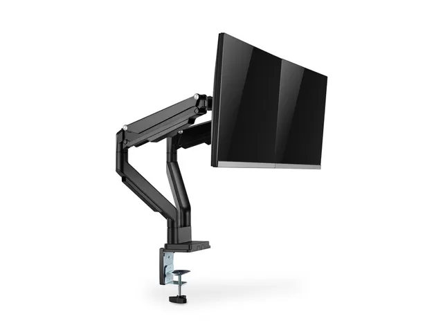 Monitorarm Digitus 2 Schermen met Gasveer en Klem