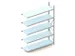 rayonnage grande largeur,rayonnage suivant,HxlxP 3000x2307x650mm