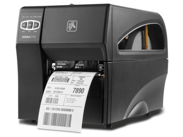 Zebra ZT220 Thermal Transfer Industrial Labelprinter | ZebraLabel.nl