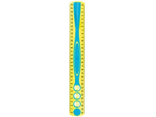 Liniaal Maped Kidy'grip 30cm assorti