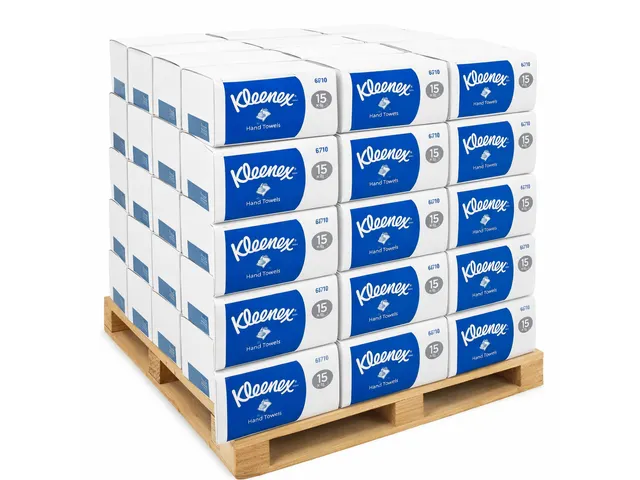 Handdoek Kleenex Ultra i-vouw 3-laags 6710 Pallet